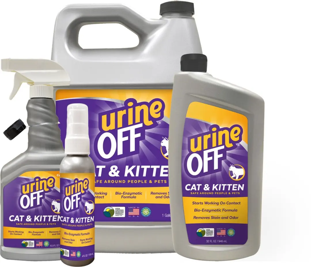Urine Off Kat & Kitten Vlek- en Geurverwijderaar - 500ml - afbeelding 5 van 6