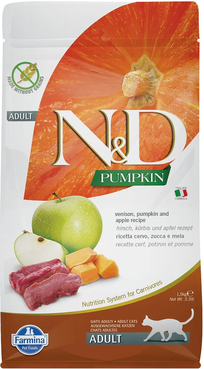 Farmina N&D Pumpkin Adult Kattenvoer - 2 kg