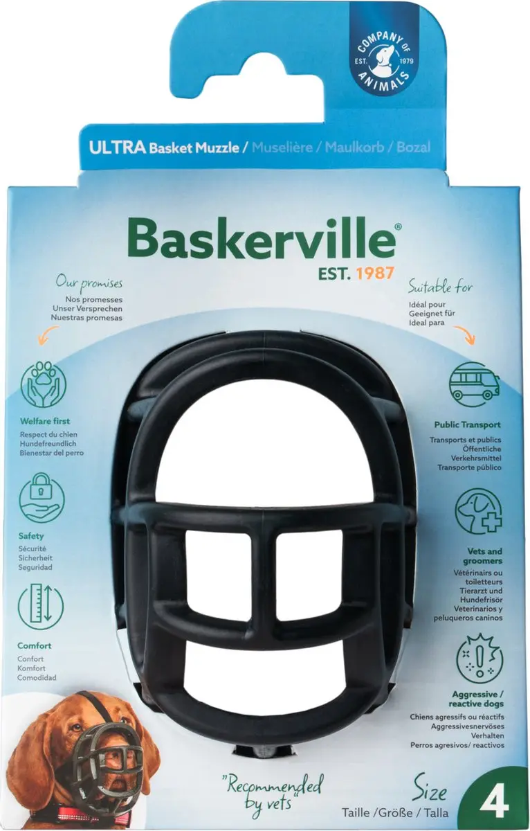 Baskerville Ultra Muilkorf Nr 4