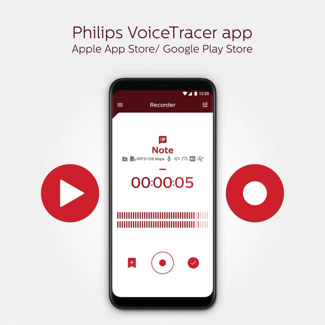 Philips DVT6115 Audiorecorder - Antraciet