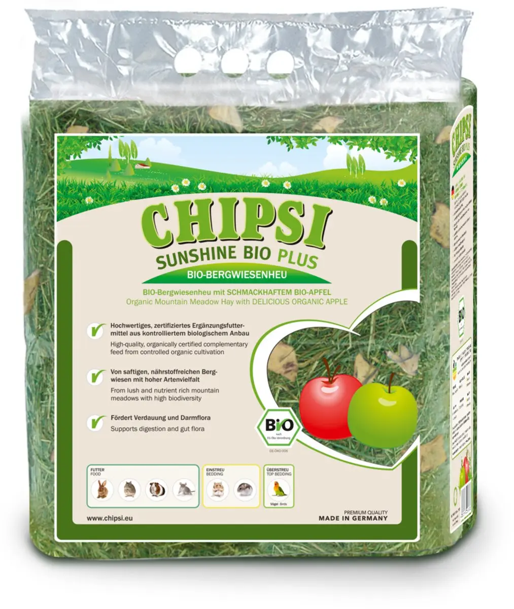 Chipsi Sunshine Bio Plus Weidehooi Appel 600g