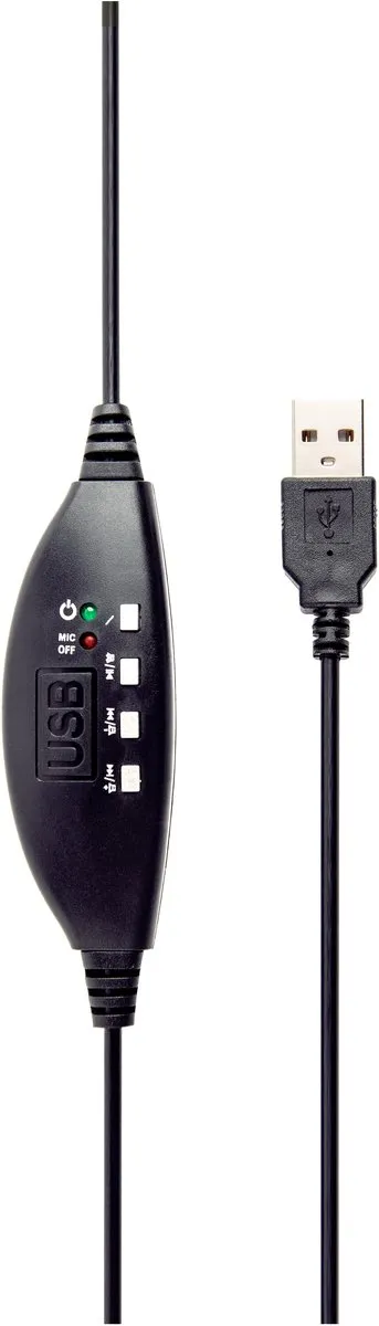 Gembird MHS-U-001 USB Headset met microfoon