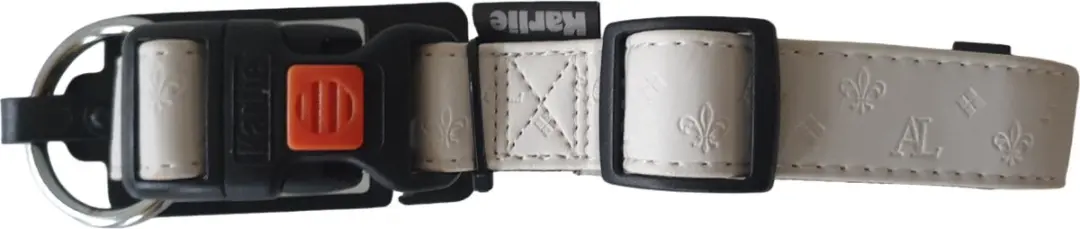 KARLIE Art Leather Plus Halsband / Hondenhalsband