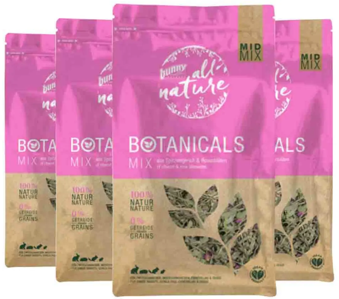 Bunny Nature Konijnensnack Weegbree Rozenbloesem