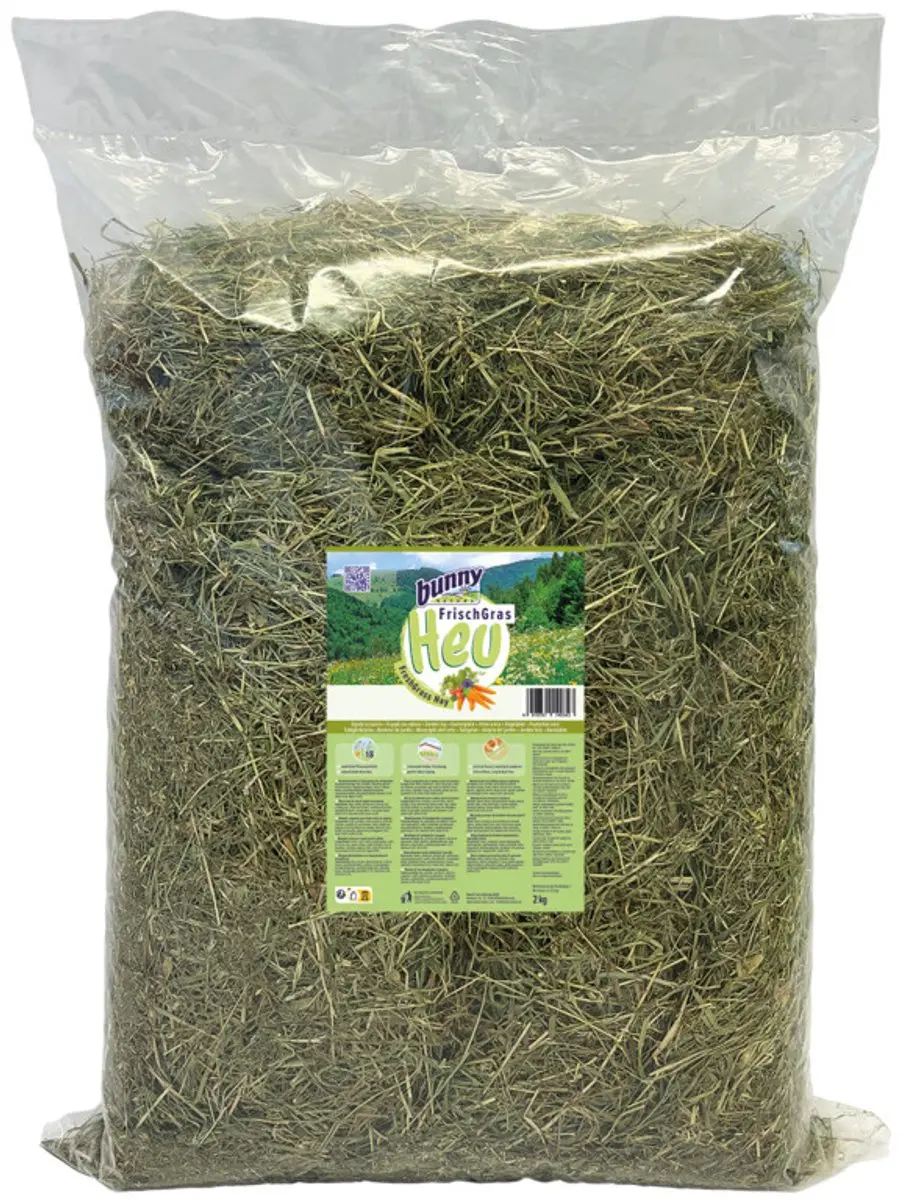 Bunny Nature Vers Gras Hooi Tuingeluk 2kg - afbeelding 3 van 4