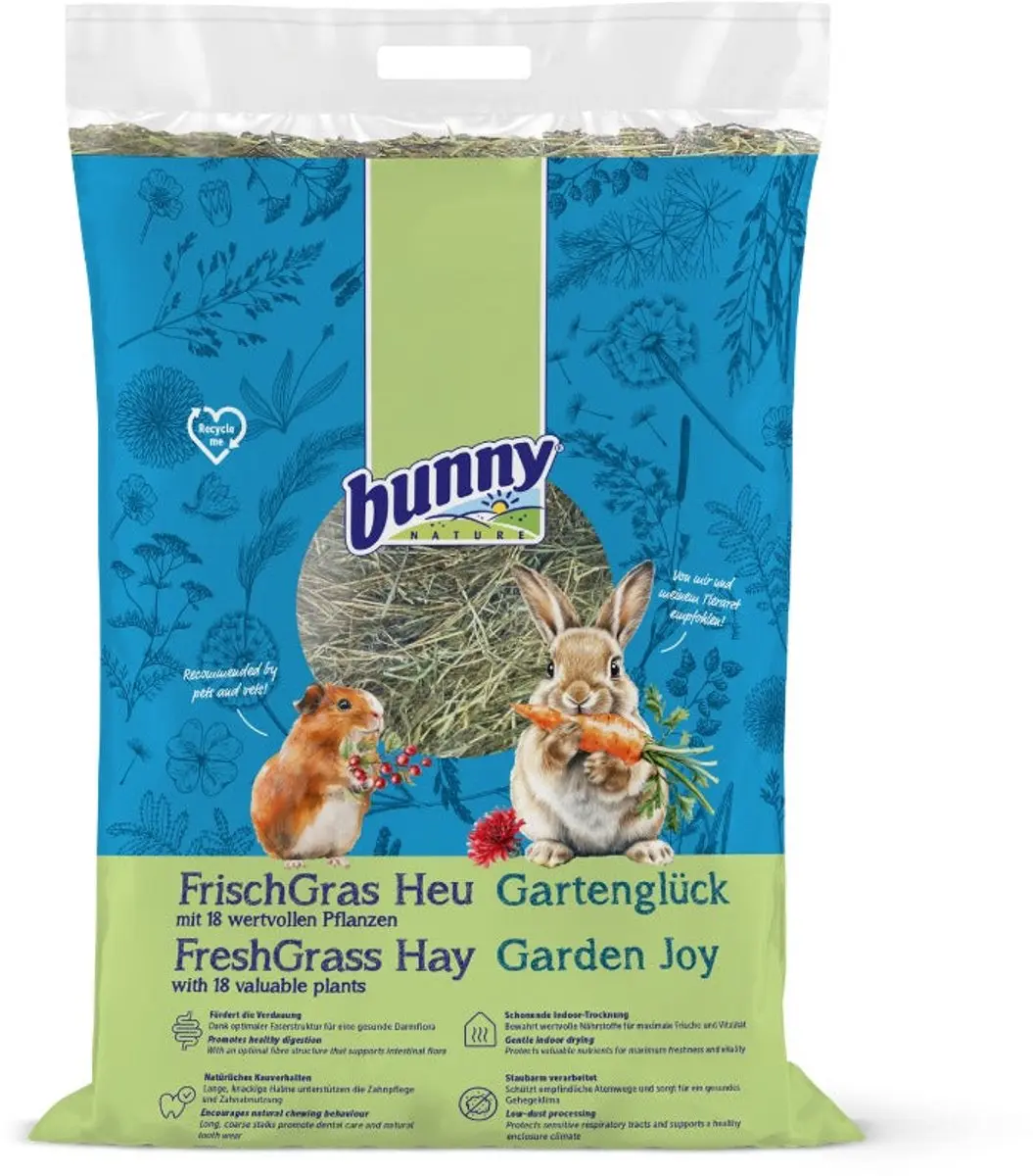 Bunny Nature Vers Gras Hooi Tuingeluk 2kg - afbeelding 4 van 4