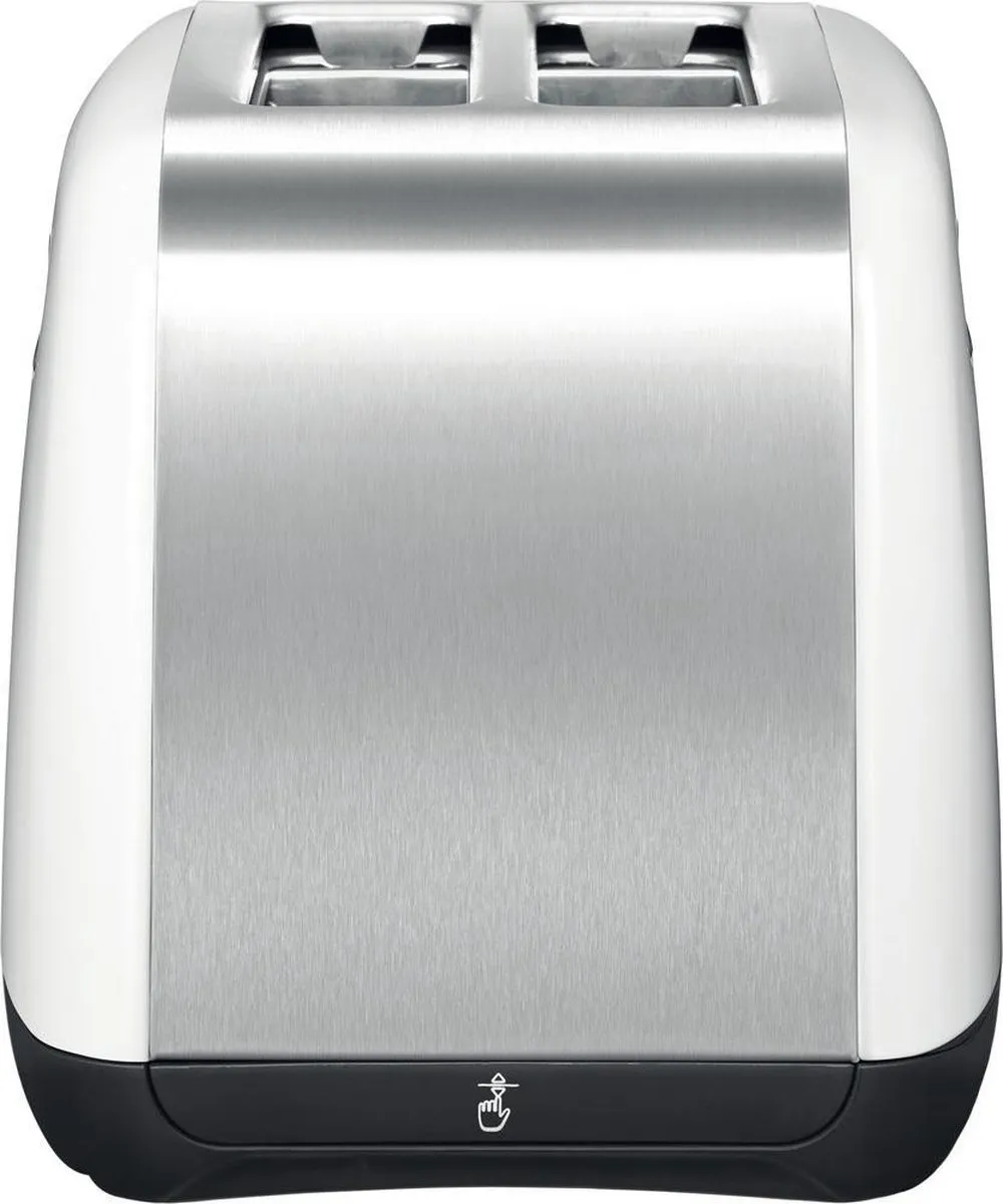 KitchenAid 5KMT2115EWH Broodrooster 2-sleuf 1400W - Wit/Zilver