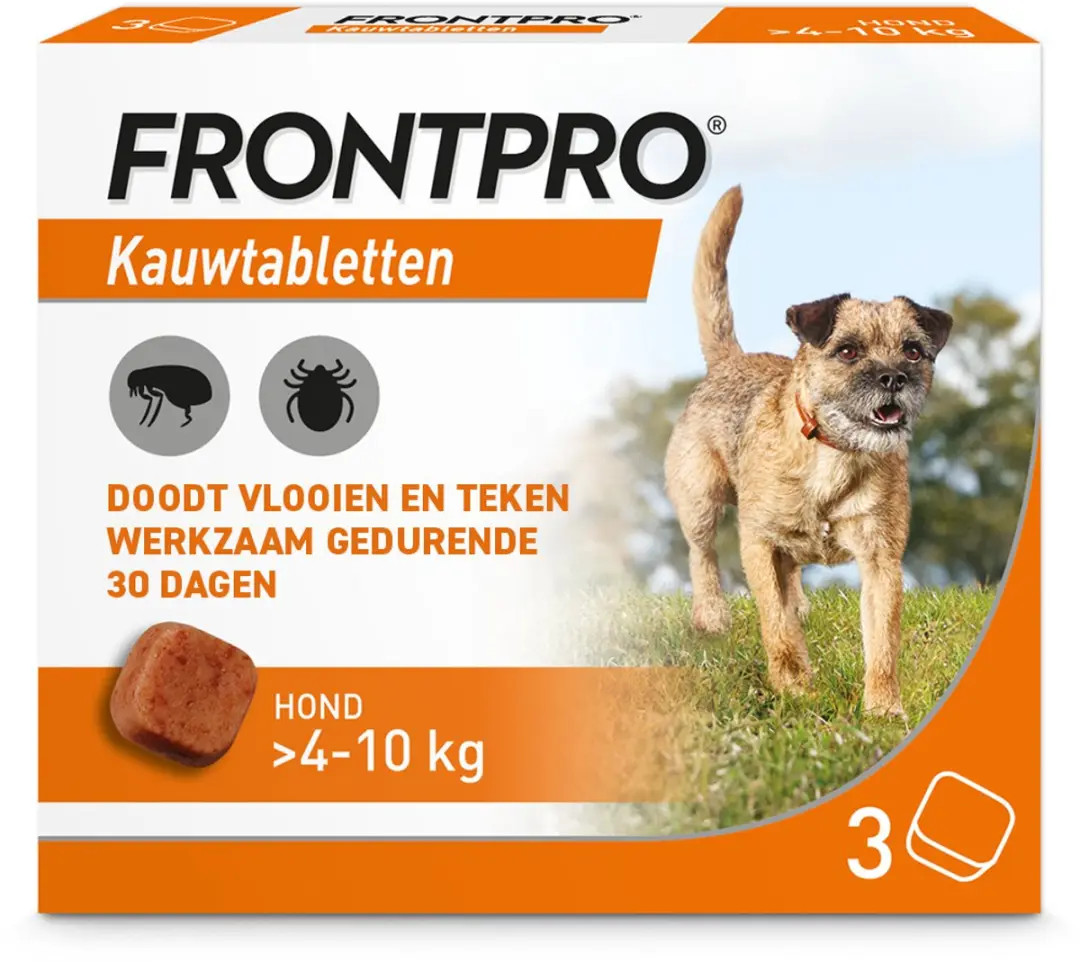 Frontpro Kauwtabletten Hond 4-10 kg