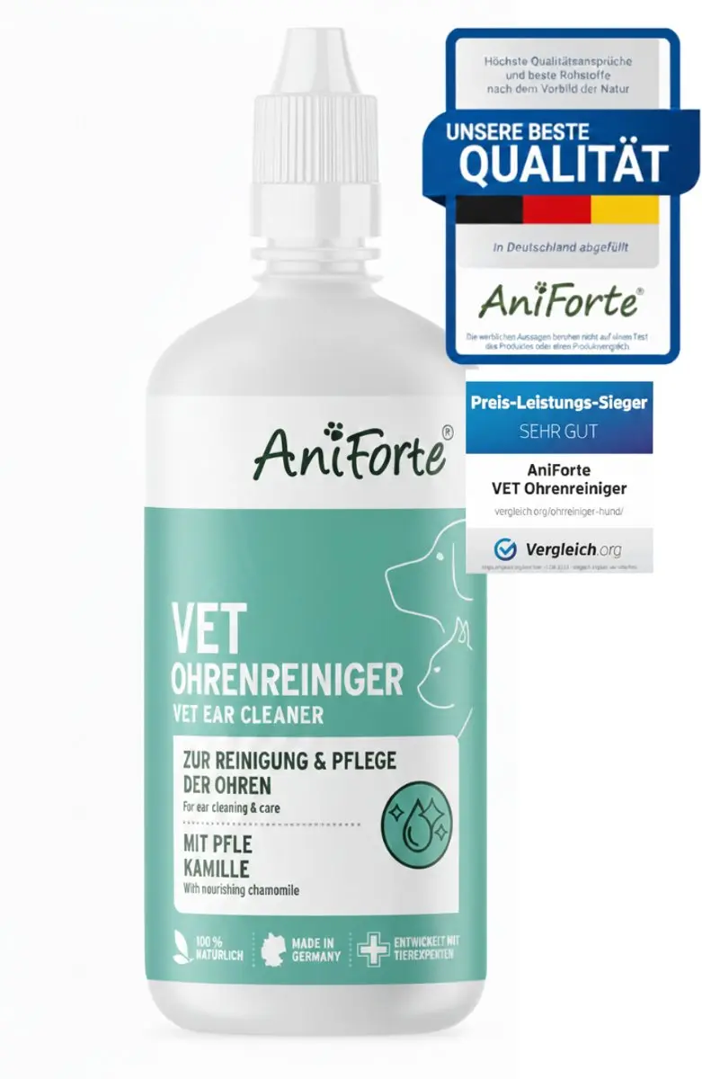 AniForte VET Oorreiniger Hond & Kat met Kamille 250ml