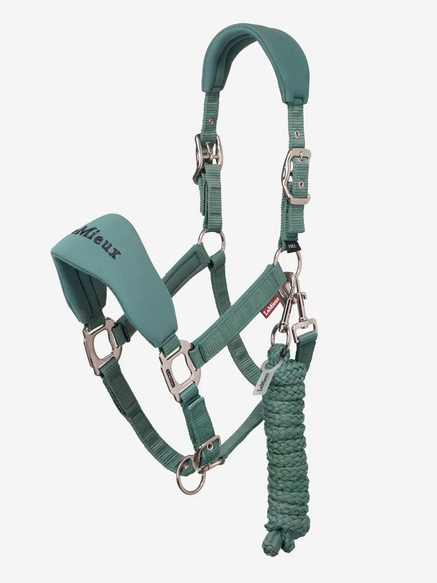 LeMieux Breakaway Vogue Halster met Halstertouw AW26 Super Mini Aloe