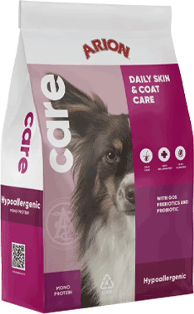 Arion Dog Care Hypoallergic hondenvoer 12kg - afbeelding 2 van 3