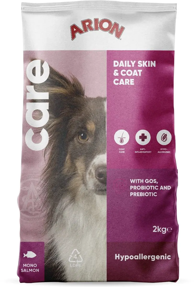 Arion Dog Care Hypoallergic hondenvoer 12kg - afbeelding 3 van 3