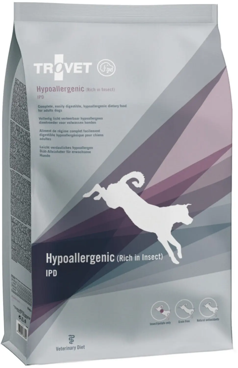 Trovet LPD Hypoallergenic Insect Hondenvoer 10 kg - afbeelding 2 van 2
