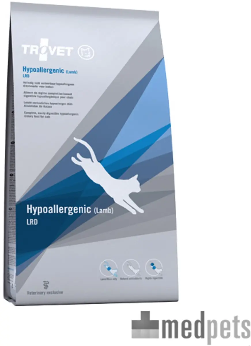 Trovet LRD Hypoallergenic Kattenvoer Droog - Lam - afbeelding 4 van 4
