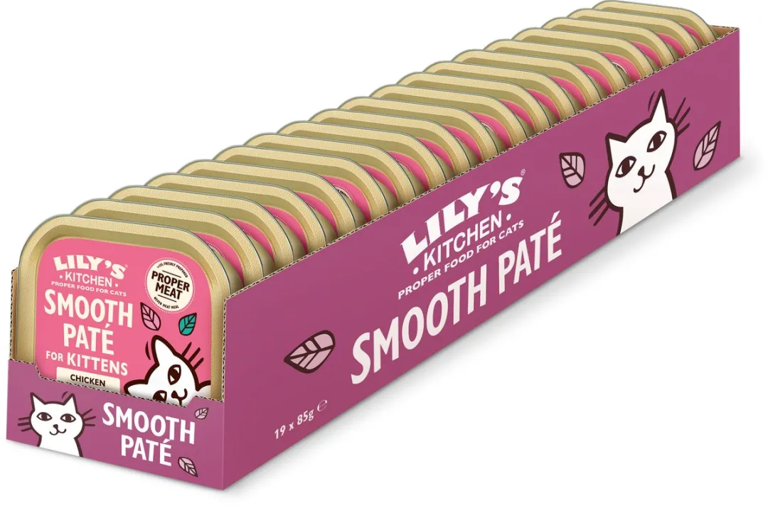 Lily's Kitchen Paté Kip voor Kittens - 19x85g