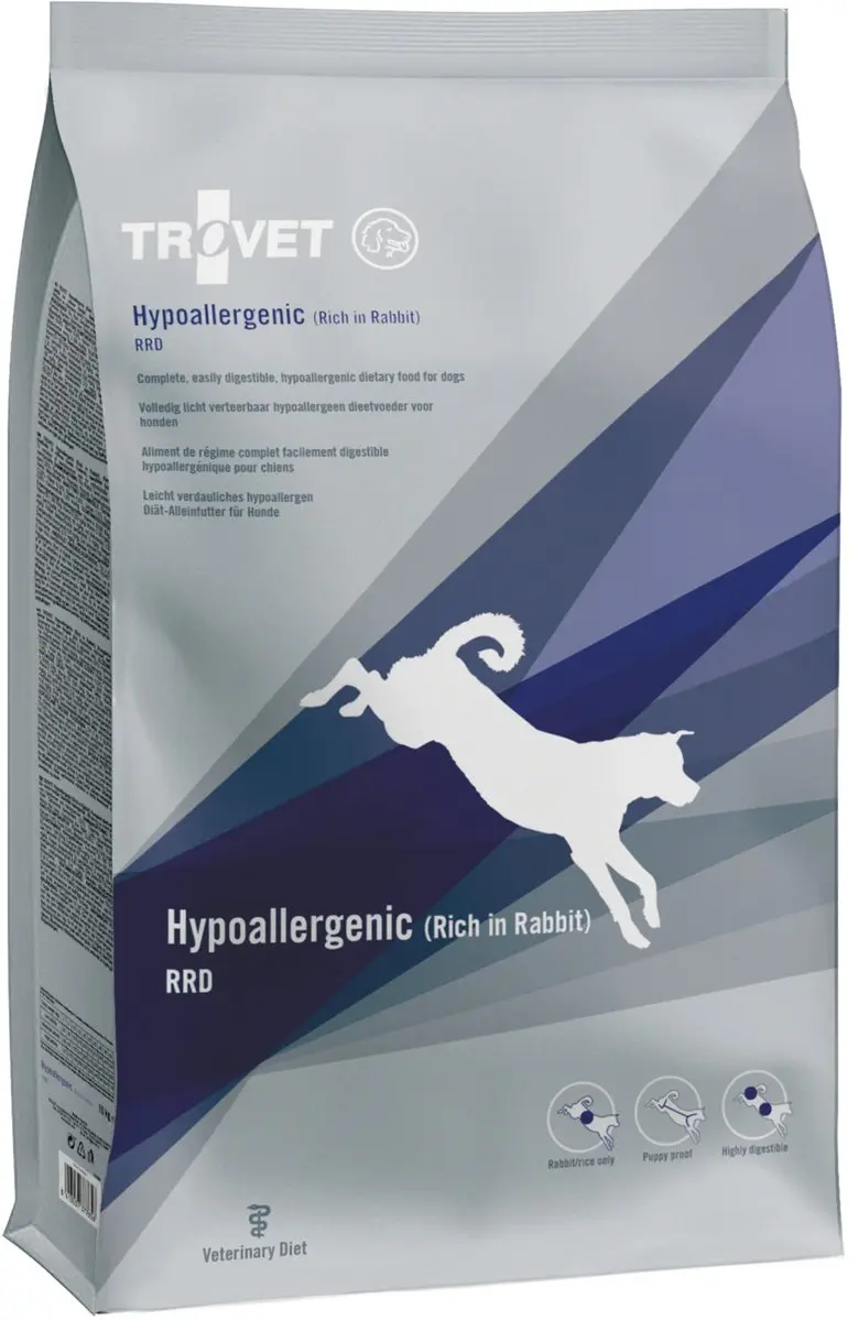 Trovet Hypoallergenic RRD Konijn Hondenvoer 10kg