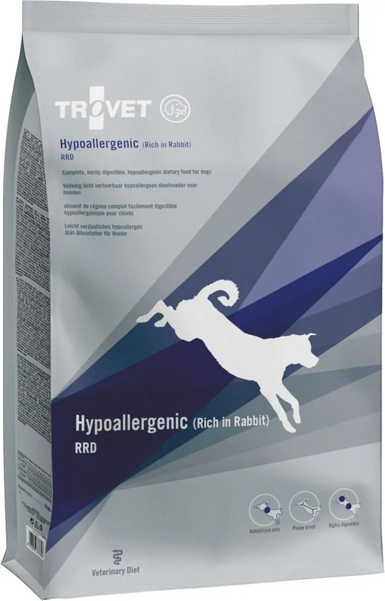 Trovet Hypoallergenic RRD Konijn Hondenvoer 10kg - afbeelding 2 van 3