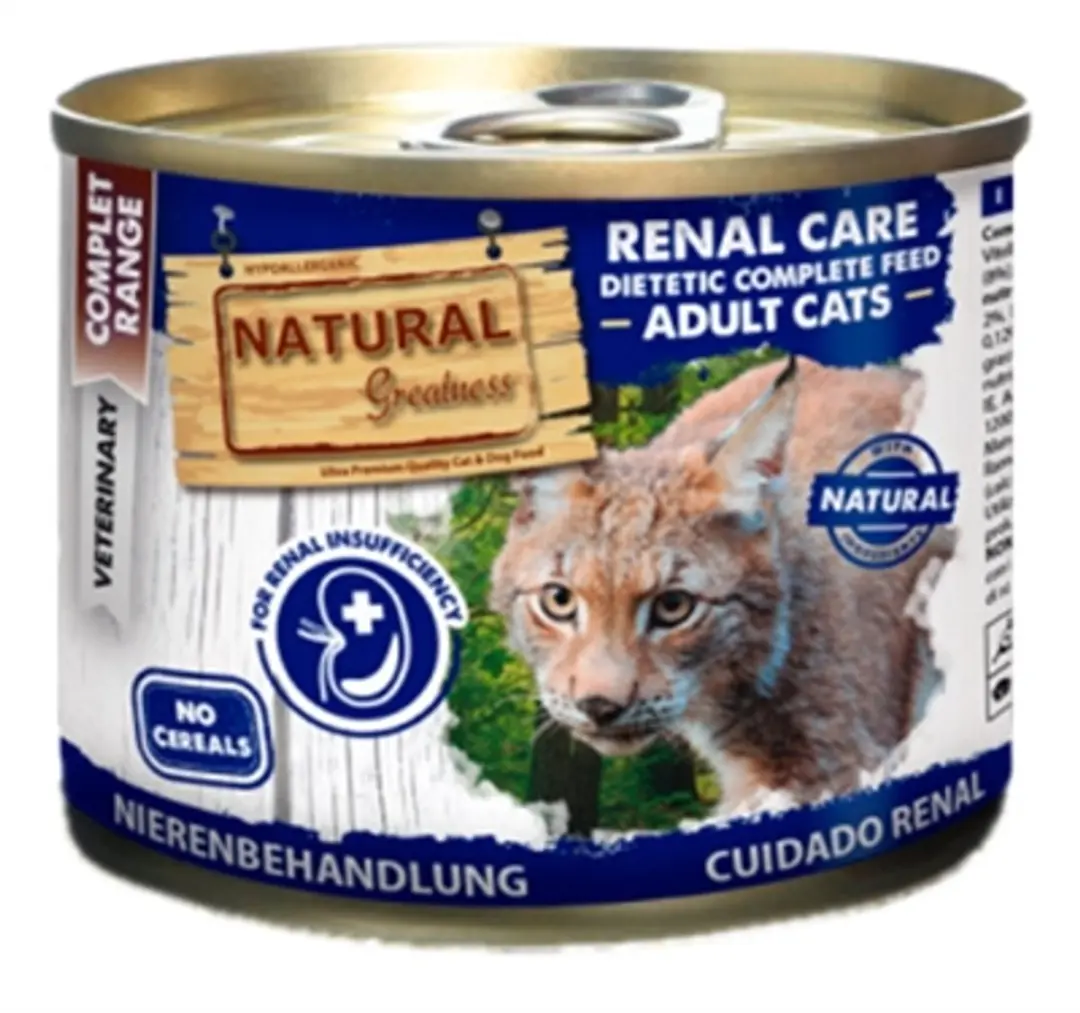 Natural Greatness Kat Renal Care Dieet Natvoer