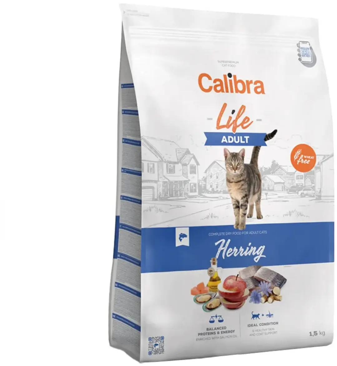 Calibra Life Adult Kattenvoer Haring 6kg