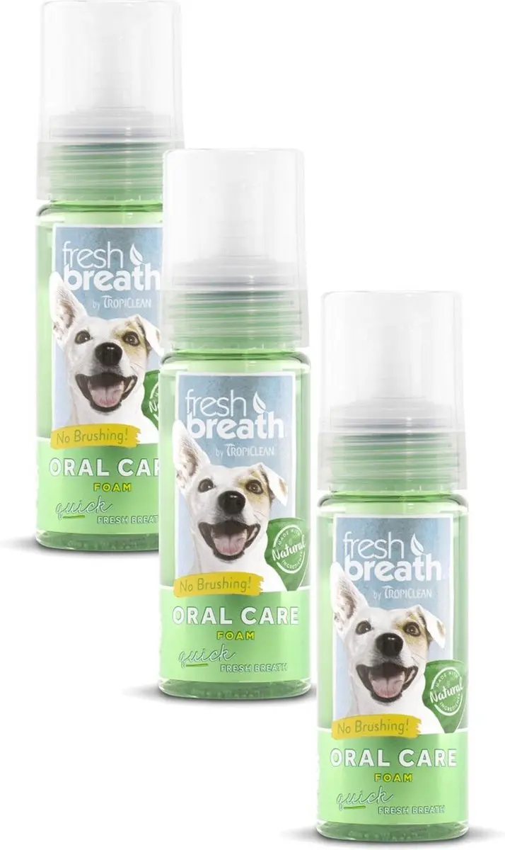 Tropiclean Fresh Breath Oral Care Foam