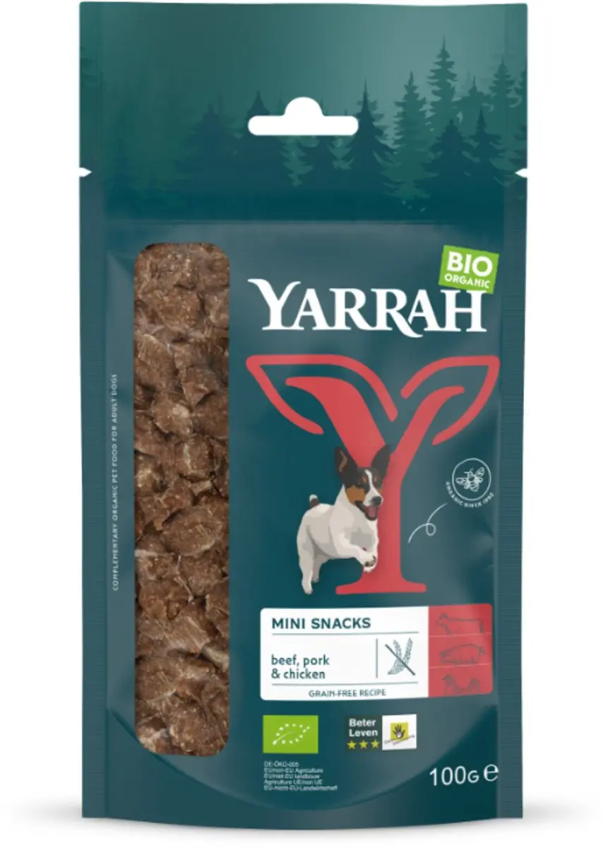 Yarrah Mini Bites Bio Hondensnack