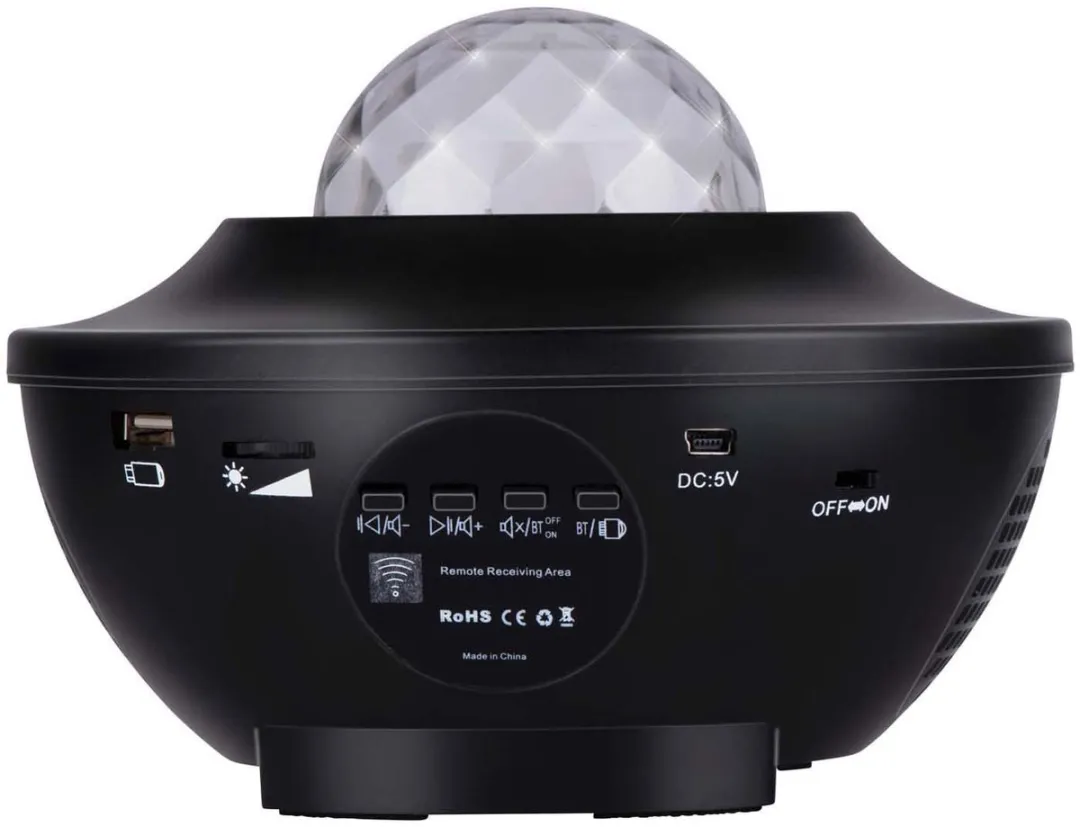 Grundig Sterrenhemel Projector Galaxy - 10 Kleuren - Zwart