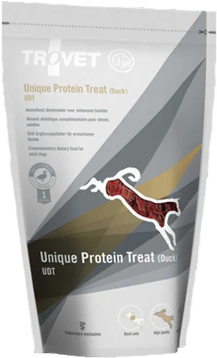 TROVET Unique Protein Treats UDT (Duck) Hond