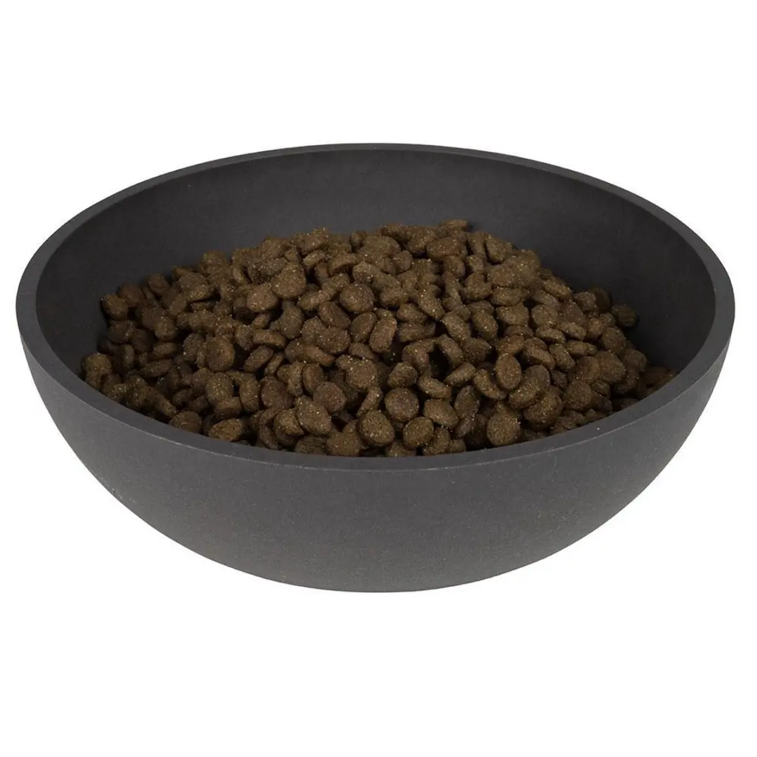 District 70 Bamboo Hondenvoerbak 1600ml - Donker Grijs - afbeelding 4 van 6