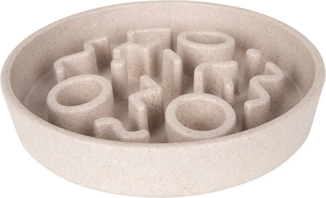 District 70 Bamboo Slowfeeder Voerbak Ø13cm - Merengue