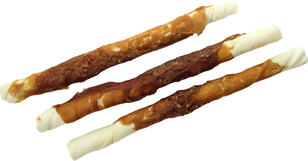 Braaaf Hondensnack Twister Eend - 220g - afbeelding 5 van 6