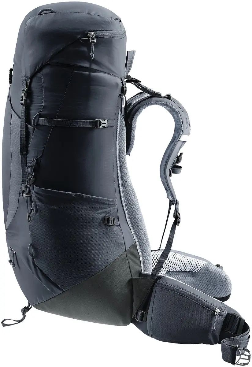 Deuter Aircontact Lite 50+10 Trekkingrugzak - 60L - Zwart - afbeelding 5 van 6