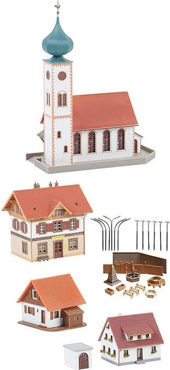 Faller Z Dorpsset met Kerk
