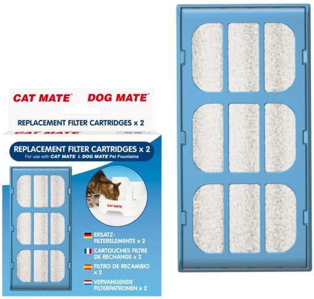 Cat Mate Filterpatronen Drinkfontein - 2 Stuks - afbeelding 4 van 5
