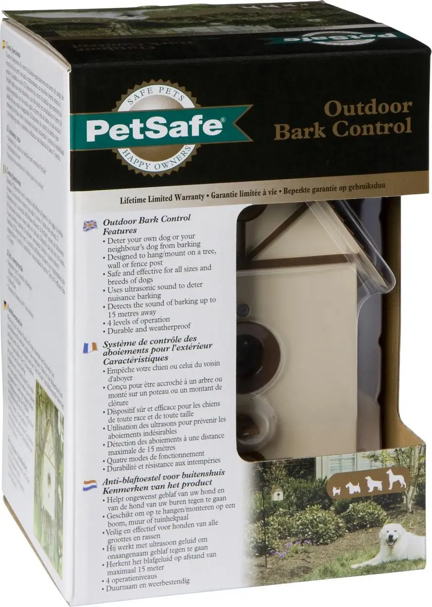 PetSafe Outdoor Bark Control PBC19-11794 - Beige - afbeelding 6 van 6