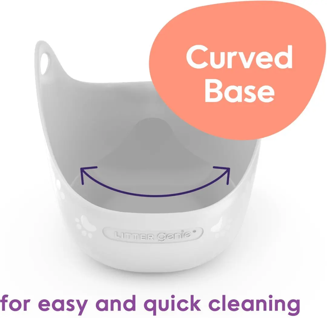 Litter Genie Flexibele Kattenbak - Wit - afbeelding 4 van 6
