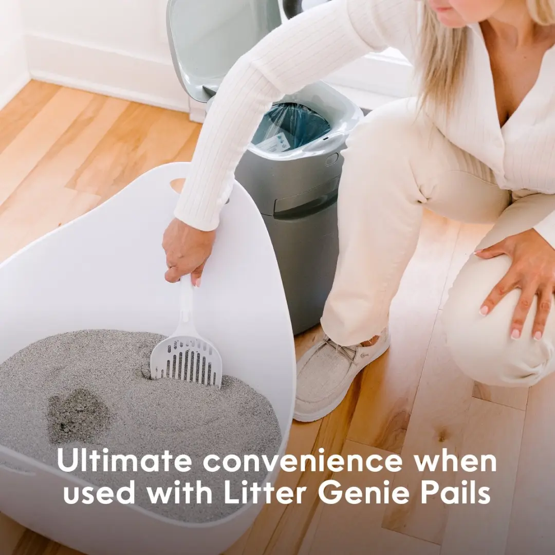 Litter Genie Flexibele Kattenbak - Wit - afbeelding 3 van 6