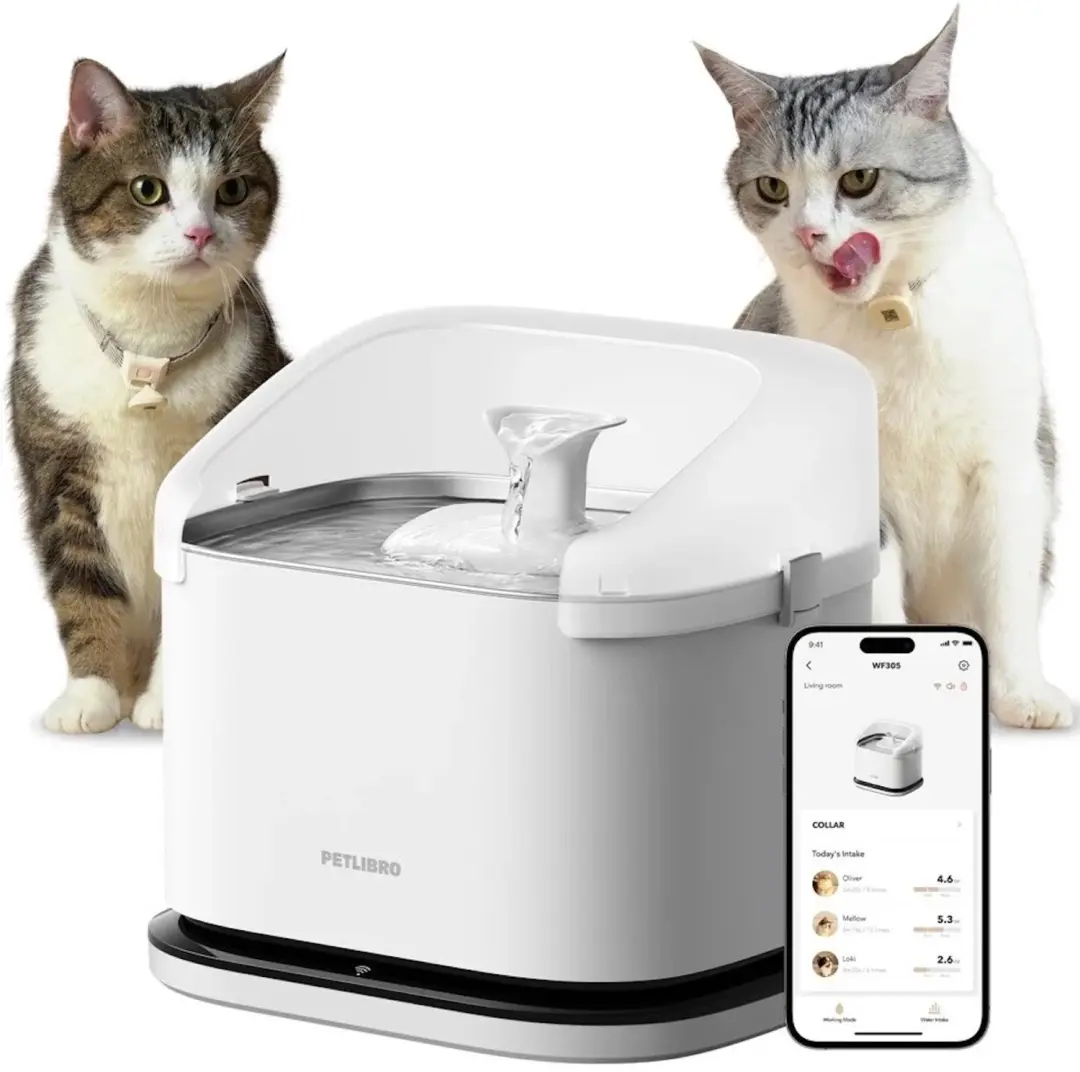 Petlibro Dockstream PL-WF305-91W Drinkfontein 3L - Wit - afbeelding 3 van 5
