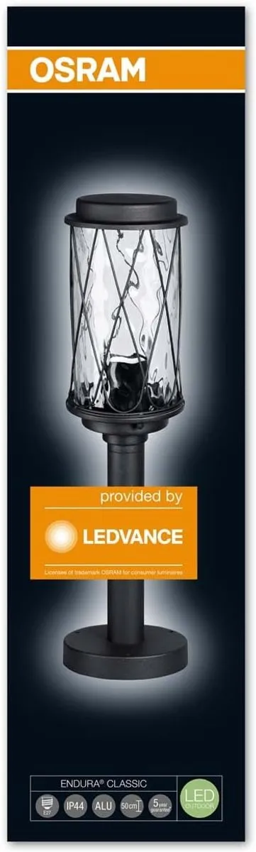 Osram LED Endura Classic Cage Tuinpyloonlamp E27 50cm - afbeelding 6 van 6