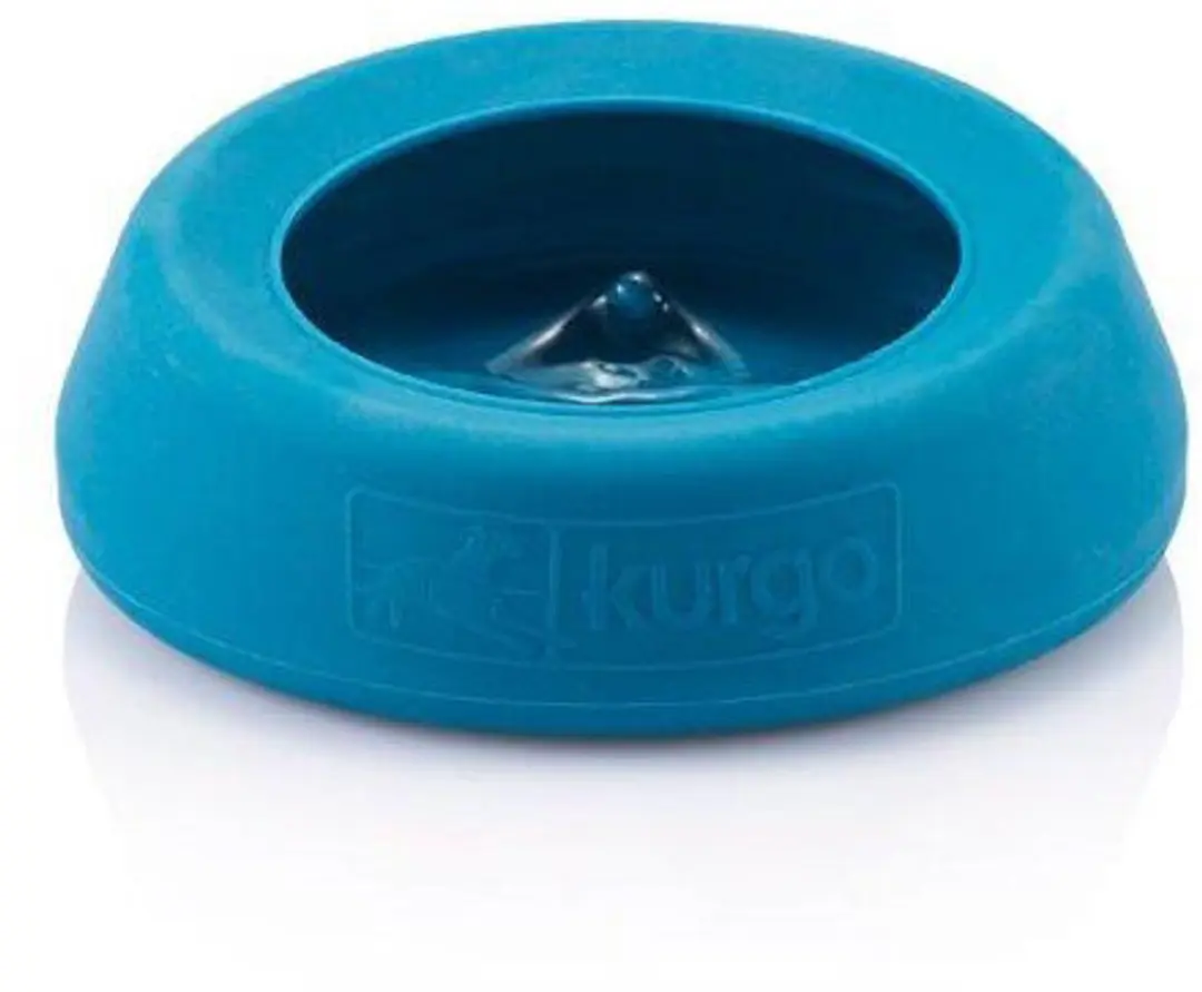 Kurgo Splash Free Wander Wandelwaterbak 80cl - Rood - afbeelding 4 van 6