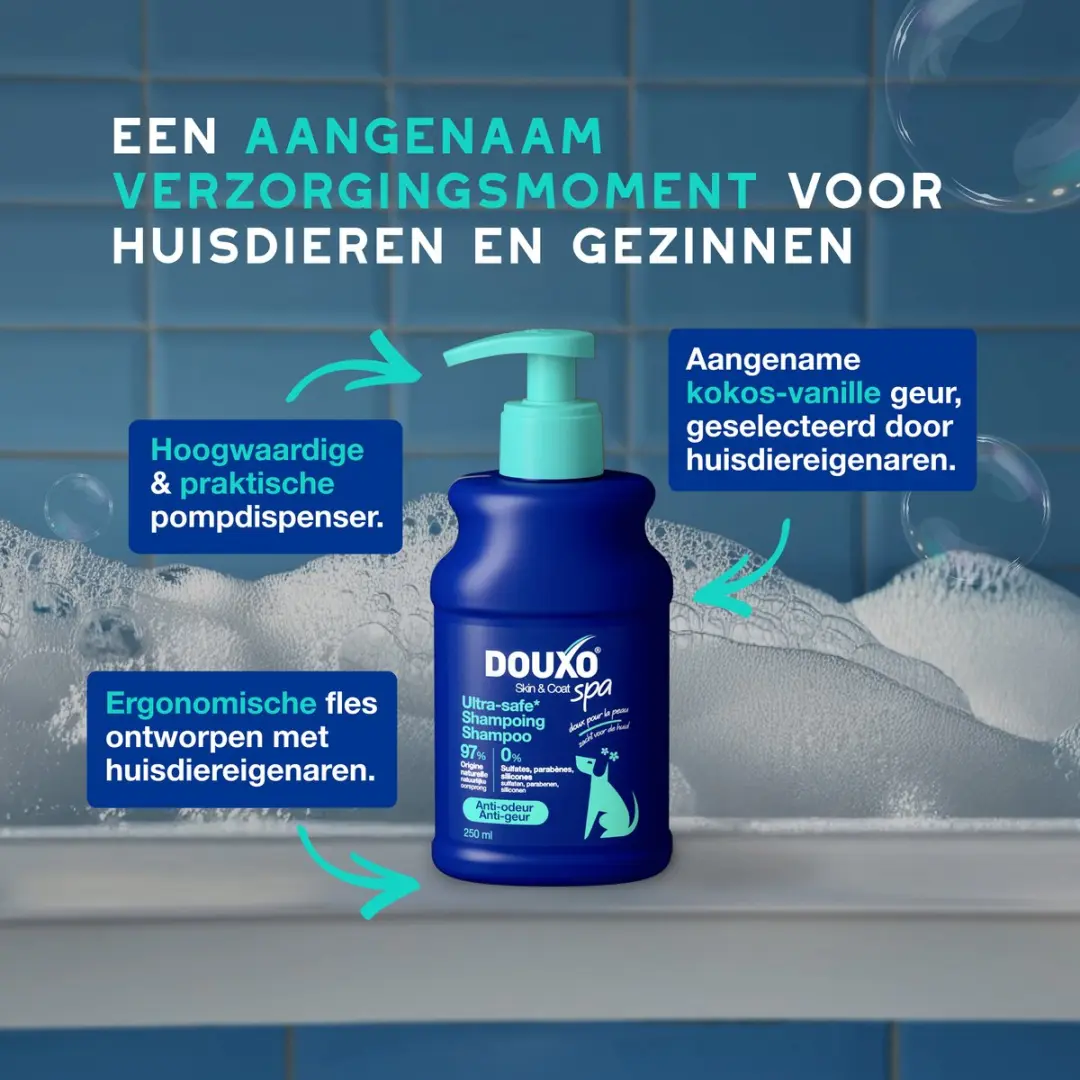 Douxo SPA Anti-Geur Hondenshampoo 250ml - afbeelding 3 van 6
