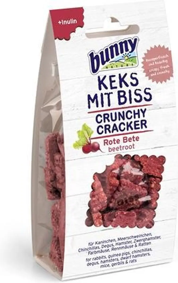 Bunny Nature Crunchy Cracker Rode Biet 50g