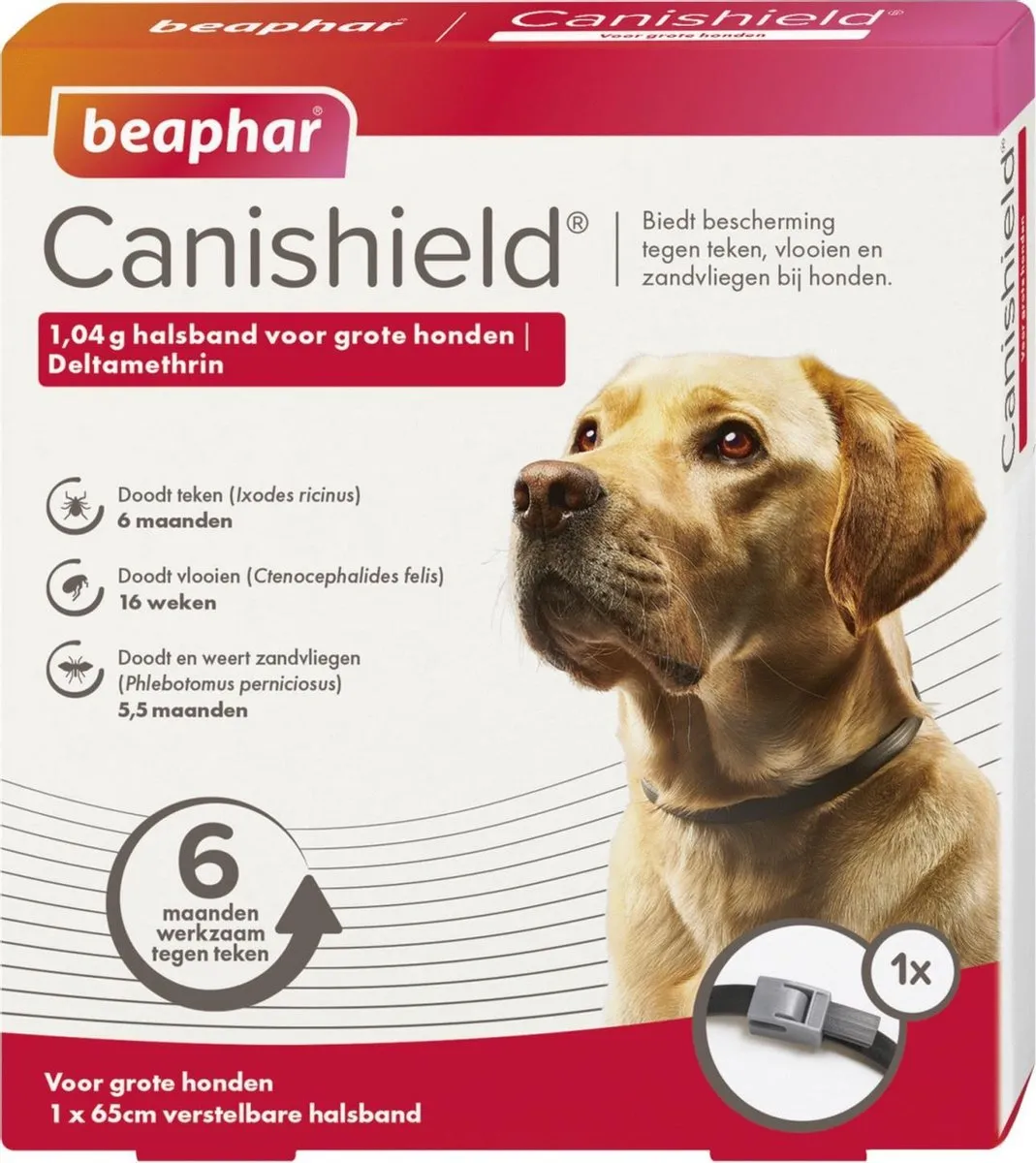 Beaphar Canishield Anti-Teken Vlooienband Hond XL