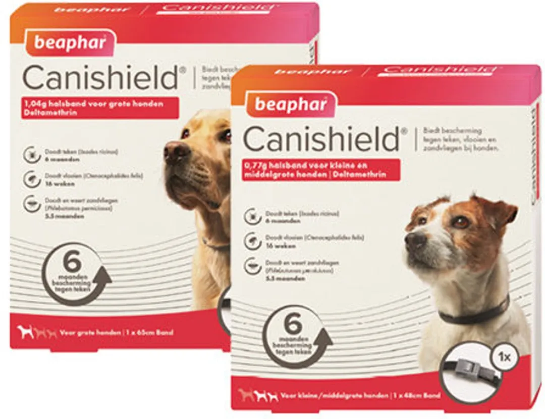 Beaphar Canishield Anti-Teken Vlooienband Hond XL - 64ml - afbeelding 6 van 6