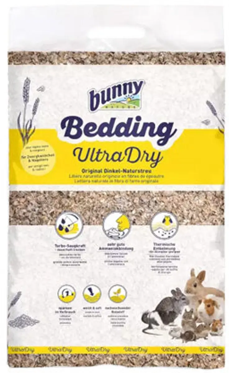 Bunny Nature Ultra Dry Spelt Bodembedekking - 60 ltr - afbeelding 3 van 3