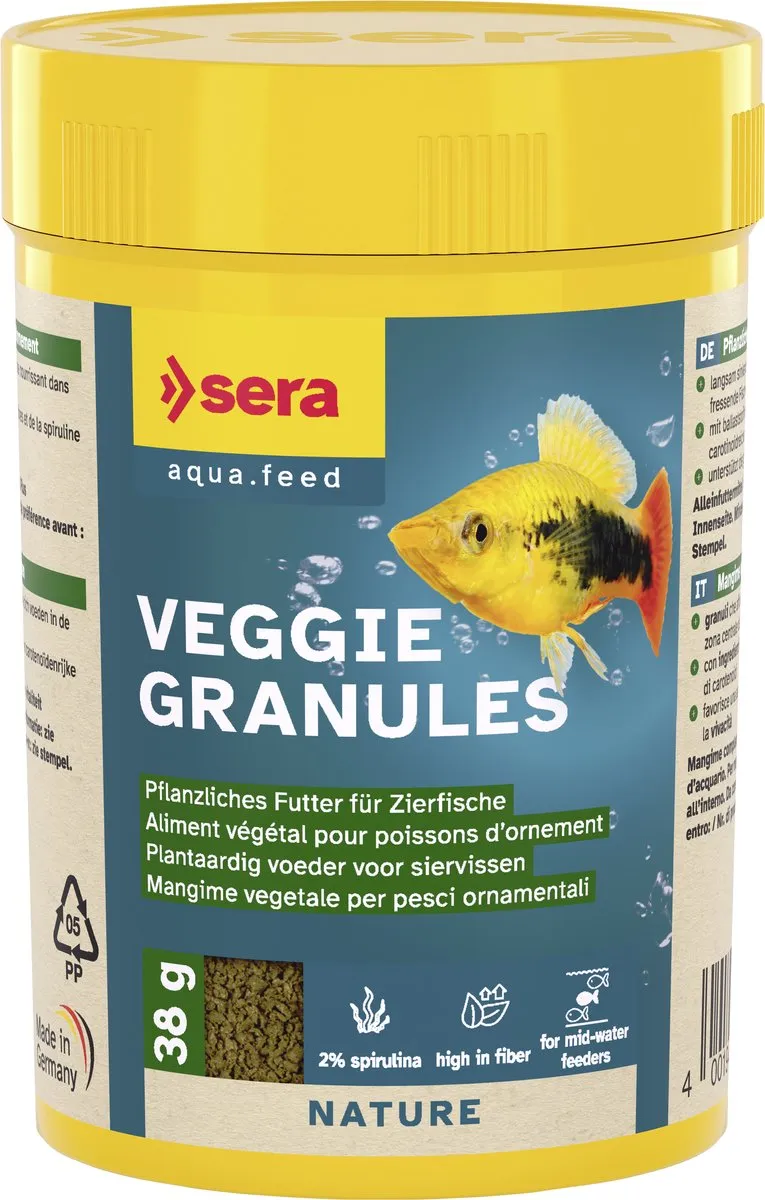 Sera Veggie Granules Visvoer 100ml