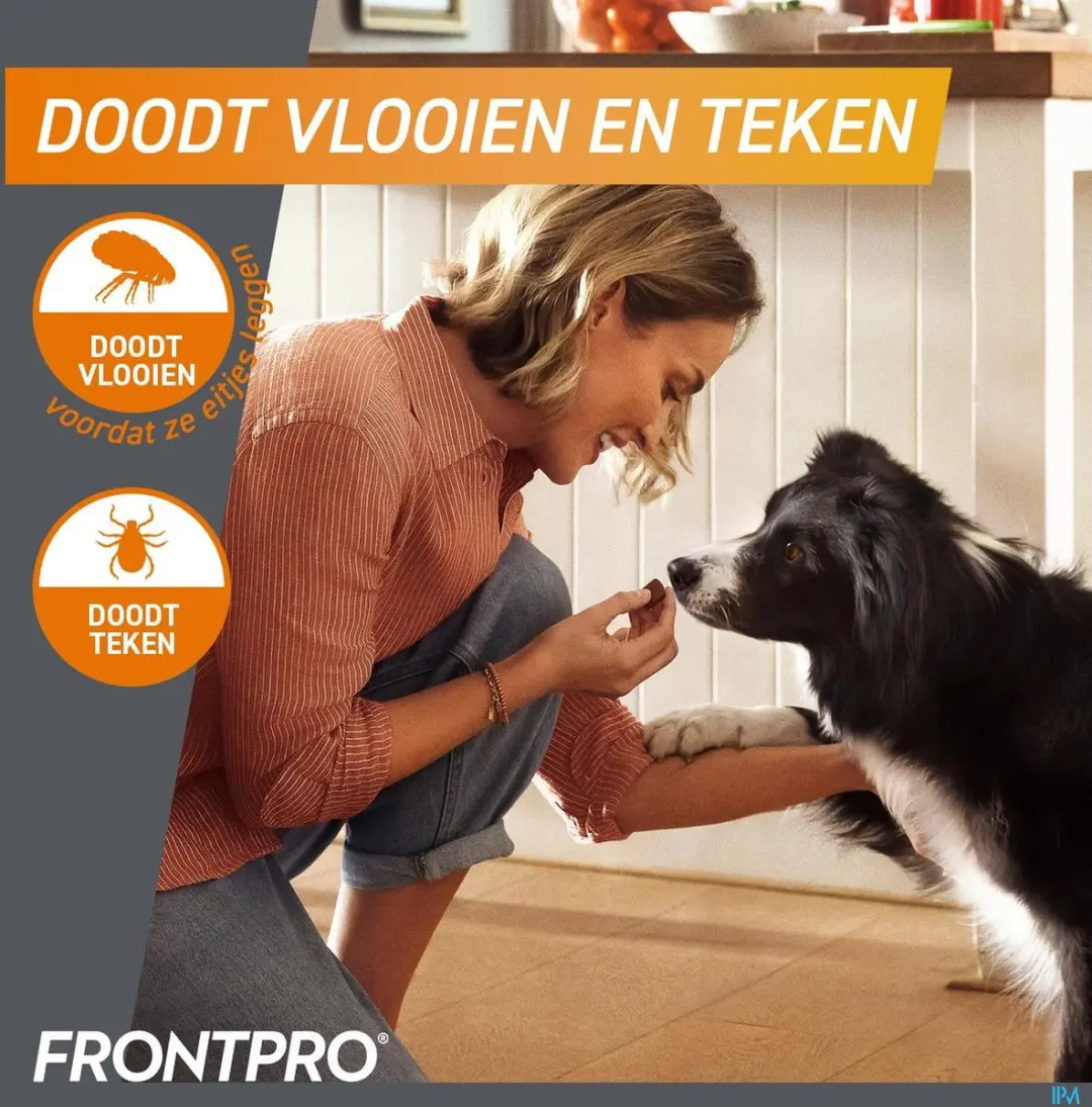 Frontpro Hond L 10-25 kg Kauwtabletten - 3 Tabletten - afbeelding 4 van 6