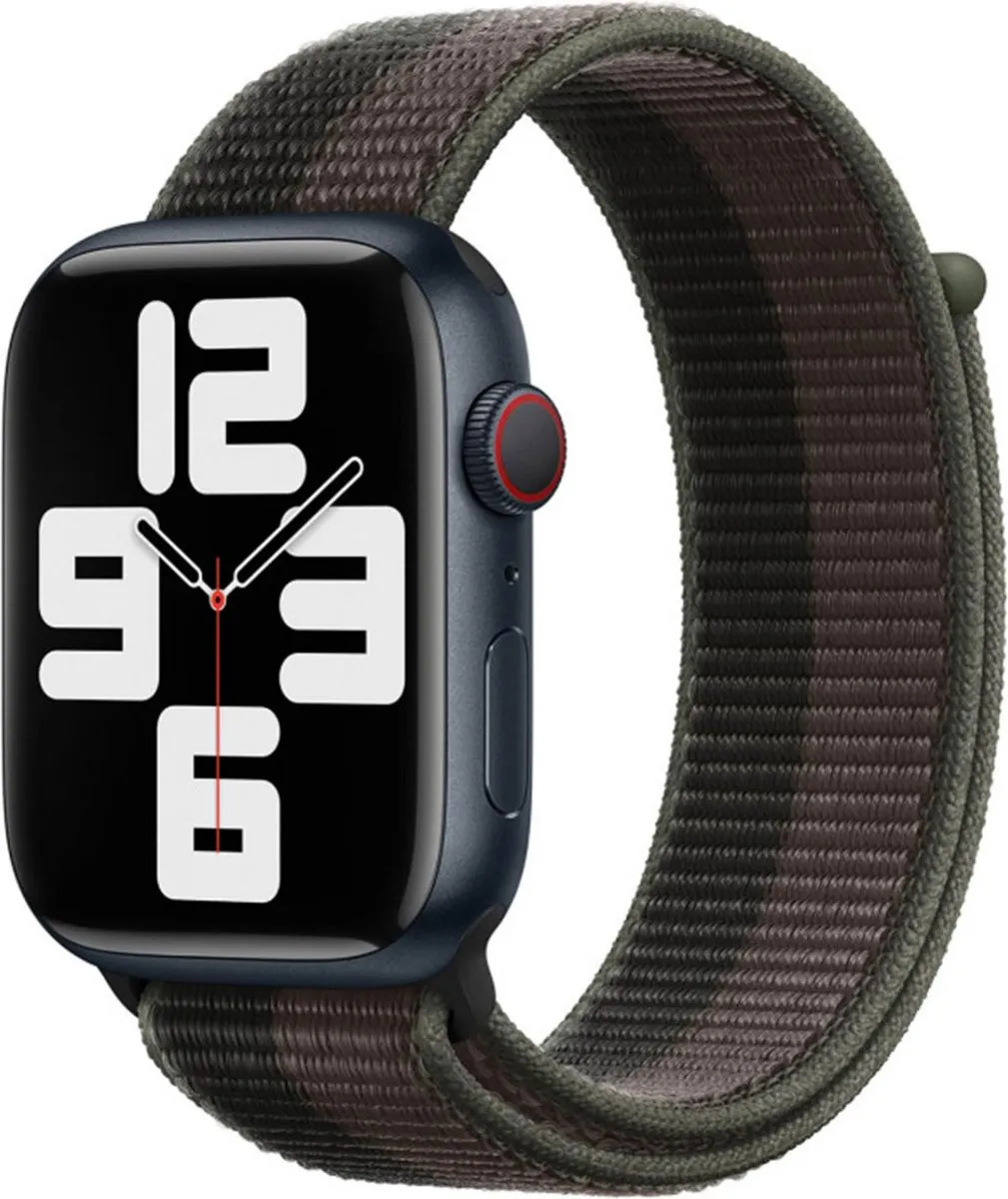 Apple Watch Geweven Sportband Tornado/Grijs 41mm