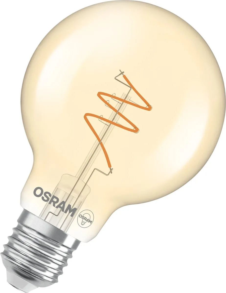 Osram Vintage 1906 LED E27 Globe 4.9W - 470lm - Zeer Warm Wit