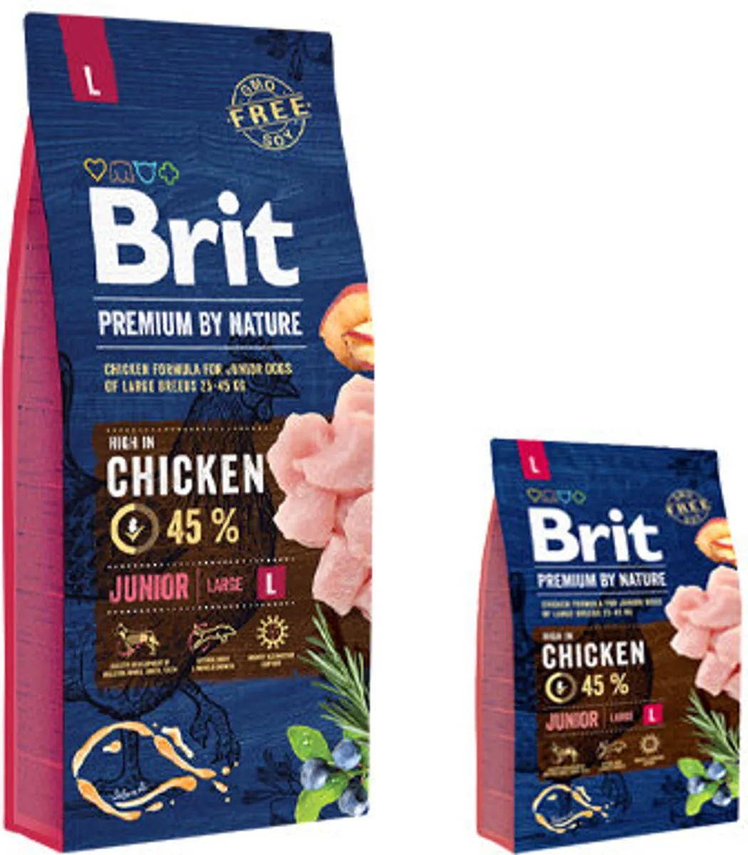 Brit Premium Puppy/Junior Kip 15kg