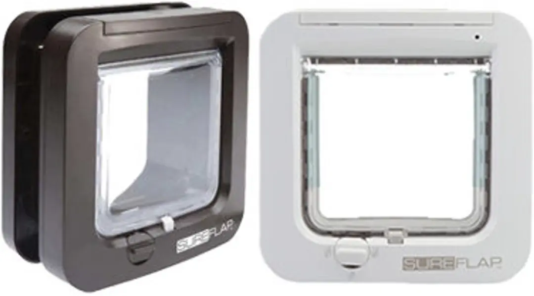 SureFlap Microchip Kattenluik + Kattennet K39432 - Grijs/Wit - afbeelding 5 van 6